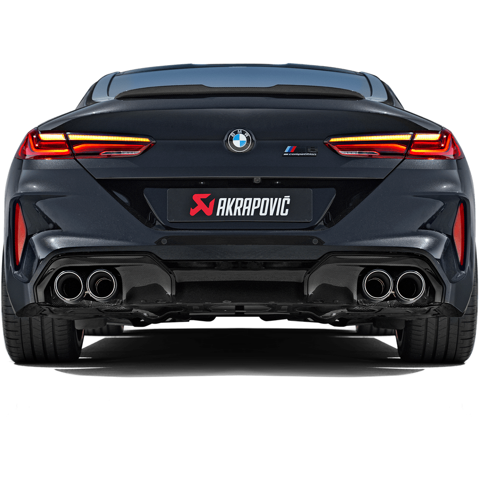 Akrapovic 2021 BMW M8/M8 Competition (F91/F92) Evolution Line Cat Back (Titanium) w/Carbon Tips - Get it from Bo