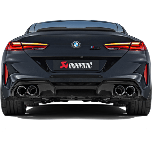 Akrapovic 2021 BMW M8/M8 Competition (F91/F92) Evolution Line Cat Back (Titanium) w/Carbon Tips - Get it from Bo
