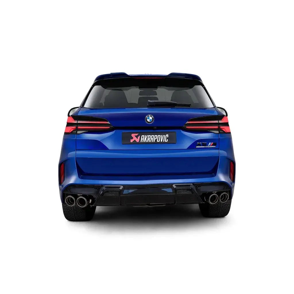 Akrapovic 2024+ BMW X5M / X6M (Face Lift) Slip-On Line (Titanium) w/Carbon Fiber Tips - Get it from Bo