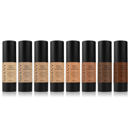 Perfect Liquid Foundation - Paraben Free SHANY