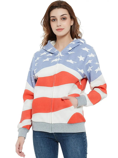 American Flag Hoodie Sweatshirt - Get it from Bo