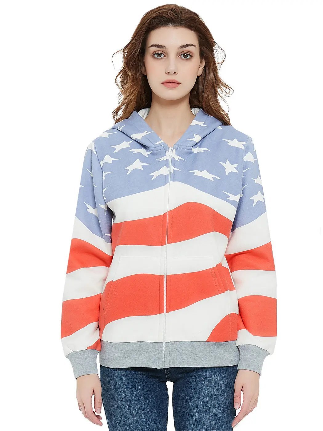 American Flag Hoodie Sweatshirt - Get it from Bo