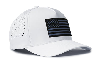 American Flag Performance 5-Panel Hat | Tactical USA Flexfit Snapback - Get it from Bo