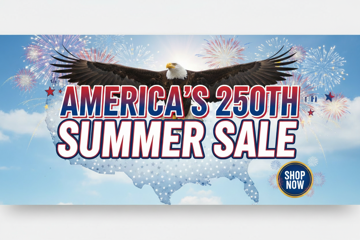 America's 250th Summer Sale Ad - Option 2