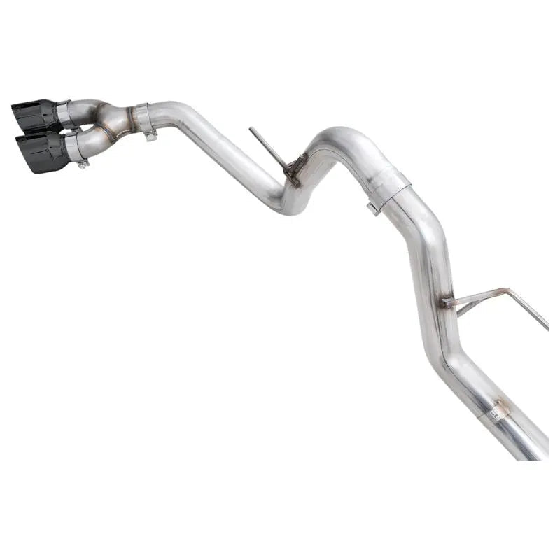 AWE 0FG 21+ Ford F150 Dual Side Exit Cat-Back Exhaust - 4.5in Diamond Black Tips - Get it from Bo