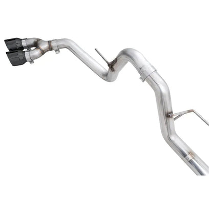 AWE 0FG 21+ Ford F150 Dual Side Exit Cat-Back Exhaust - 4.5in Diamond Black Tips - Get it from Bo