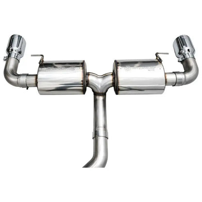AWE 19-23 BMW 330i / 21-23 BMW 430i Base G2X Touring Axle Back Exhaust - Chrome Silver NP Motorsports