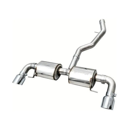AWE 19-23 BMW 330i / 21-23 BMW 430i Base G2X Touring Axle Back Exhaust - Chrome Silver NP Motorsports