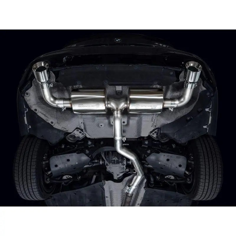 AWE 19-23 BMW 330i / 21-23 BMW 430i Base G2X Touring Axle Back Exhaust - Chrome Silver - Get it from Bo