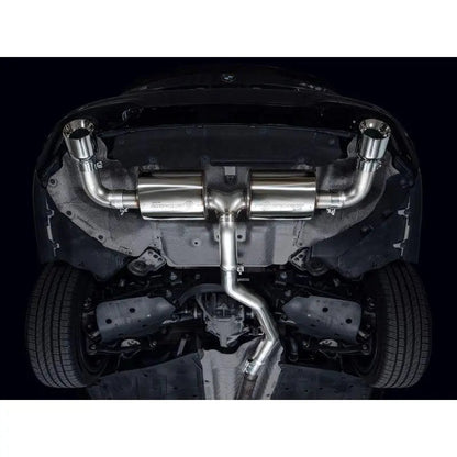 AWE 19-23 BMW 330i / 21-23 BMW 430i Base G2X Touring Axle Back Exhaust - Chrome Silver - Get it from Bo