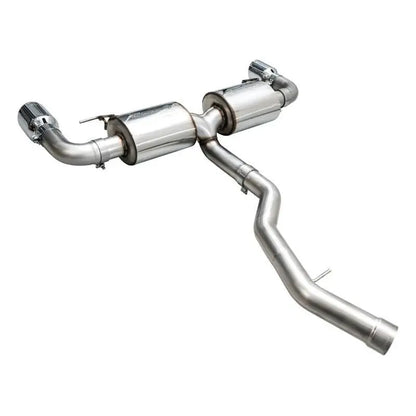 AWE 19-23 BMW 330i / 21-23 BMW 430i Base G2X Touring Axle Back Exhaust - Chrome Silver NP Motorsports