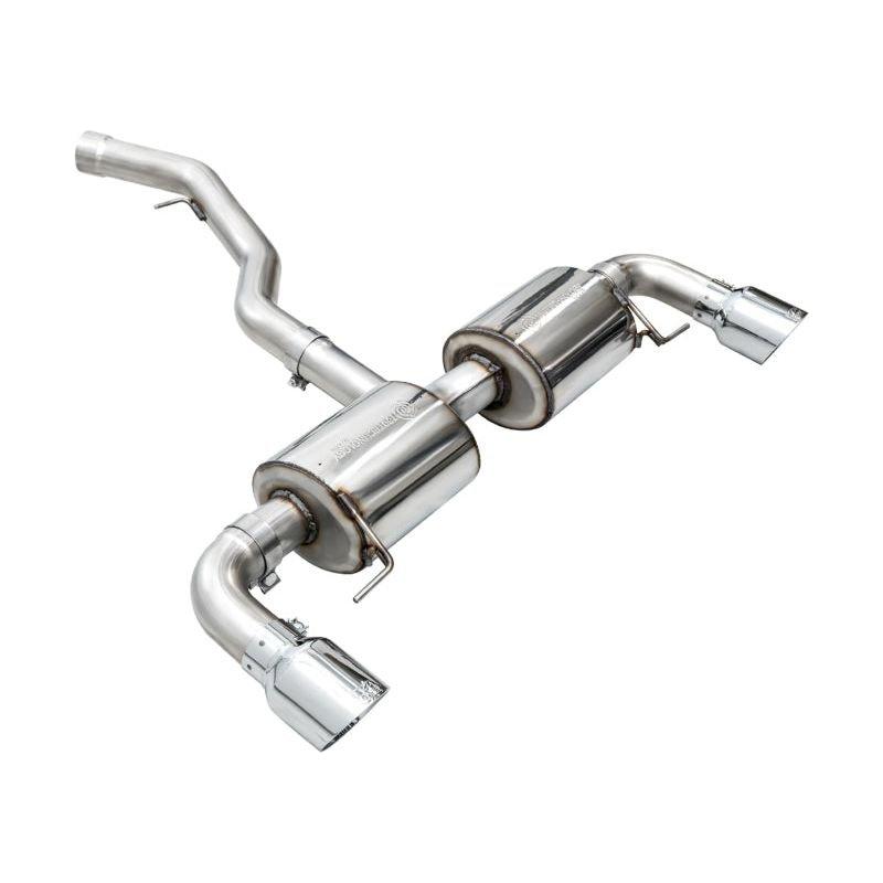 AWE 19-23 BMW 330i / 21-23 BMW 430i Base G2X Touring Axle Back Exhaust - Chrome Silver NP Motorsports