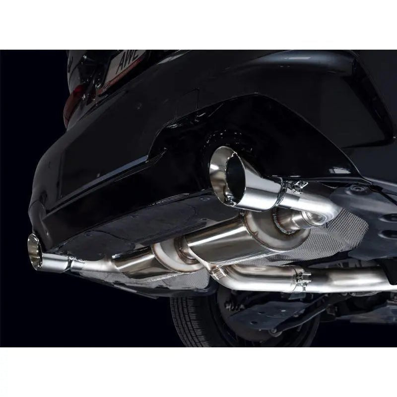 AWE 19-23 BMW 330i / 21-23 BMW 430i Base G2X Touring Axle Back Exhaust - Chrome Silver - Get it from Bo