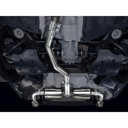 AWE 19-23 BMW 330i / 21-23 BMW 430i Base G2X Touring Axle Back Exhaust - Chrome Silver - Get it from Bo