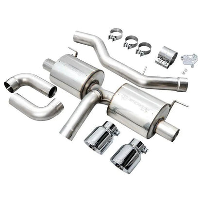 AWE 19-23 BMW 330i / 21-23 BMW 430i Base G2X Touring Axle Back Exhaust - Chrome Silver - Get it from Bo