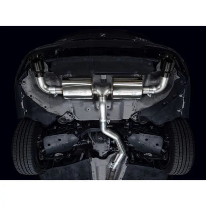 AWE 19-23 BMW 330i / 21-23 BMW 430i Base G2X Touring (Excl.Conv) Axle Back Exhaust - Diamond Black - Get it from Bo