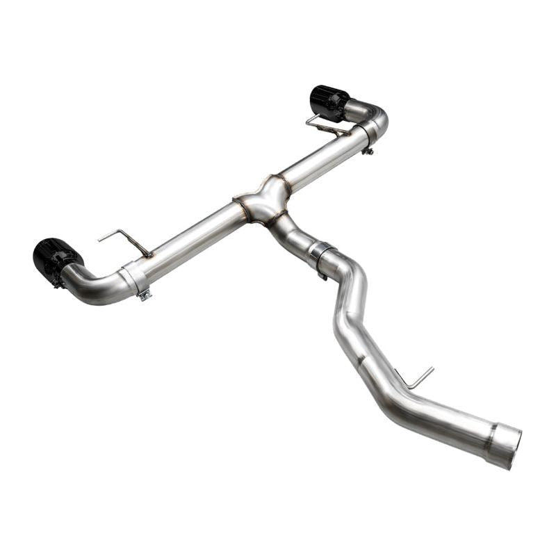 AWE 19-23 BMW 330i / 21-23 BMW 430i Base G2X Track Edition Axle Back Exhaust - Diamond Black NP Motorsports