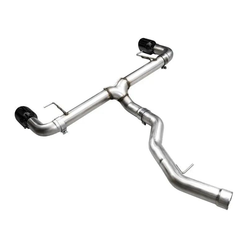AWE 19-23 BMW 330i / 21-23 BMW 430i Base G2X Track Edition Axle Back Exhaust - Diamond Black - Get it from Bo