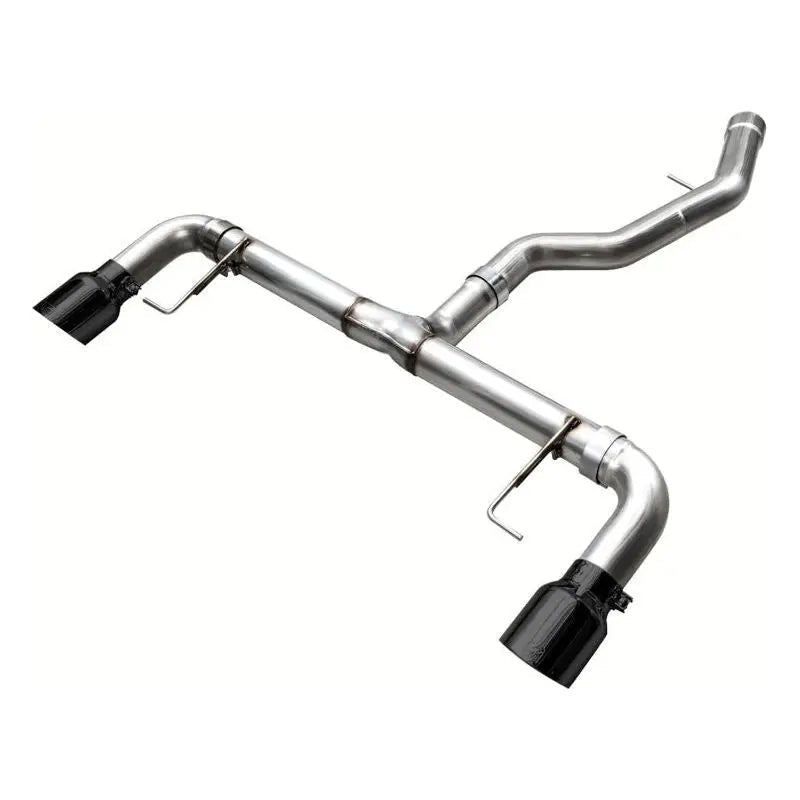 AWE 19-23 BMW 330i / 21-23 BMW 430i Base G2X Track Edition Axle Back Exhaust - Diamond Black - Get it from Bo