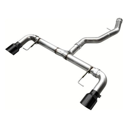 AWE 19-23 BMW 330i / 21-23 BMW 430i Base G2X Track Edition Axle Back Exhaust - Diamond Black - Get it from Bo