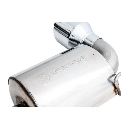 AWE 2020 Toyota Supra A90 Resonated Touring Edition Exhaust - 5in Chrome Silver Tips NP Motorsports