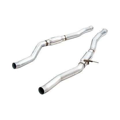AWE 2020 Toyota Supra A90 Resonated Touring Edition Exhaust - 5in Chrome Silver Tips NP Motorsports