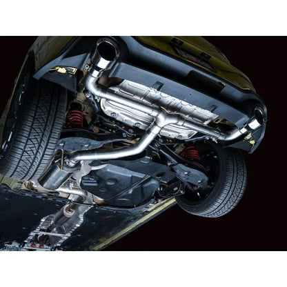 AWE 2022 VW GTI MK8 Touring Edition Exhaust - Chrome Silver Tips NP Motorsports