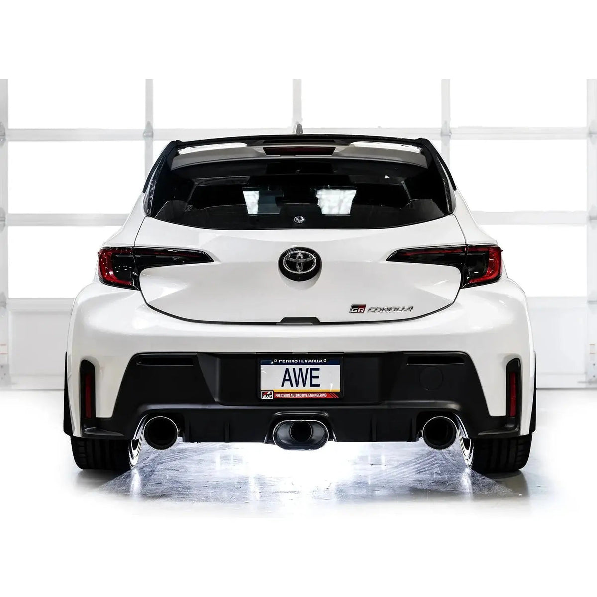 AWE 2023-2025 Toyota GR Corolla Touring Edition Catback Exhaust - Chrome Silver Tips - Get it from Bo