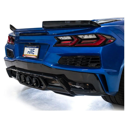 AWE 2023+ C8 Corvette Z06 SwitchPath Cat-Back Exhaust - Diamond Black Tips - Get it from Bo