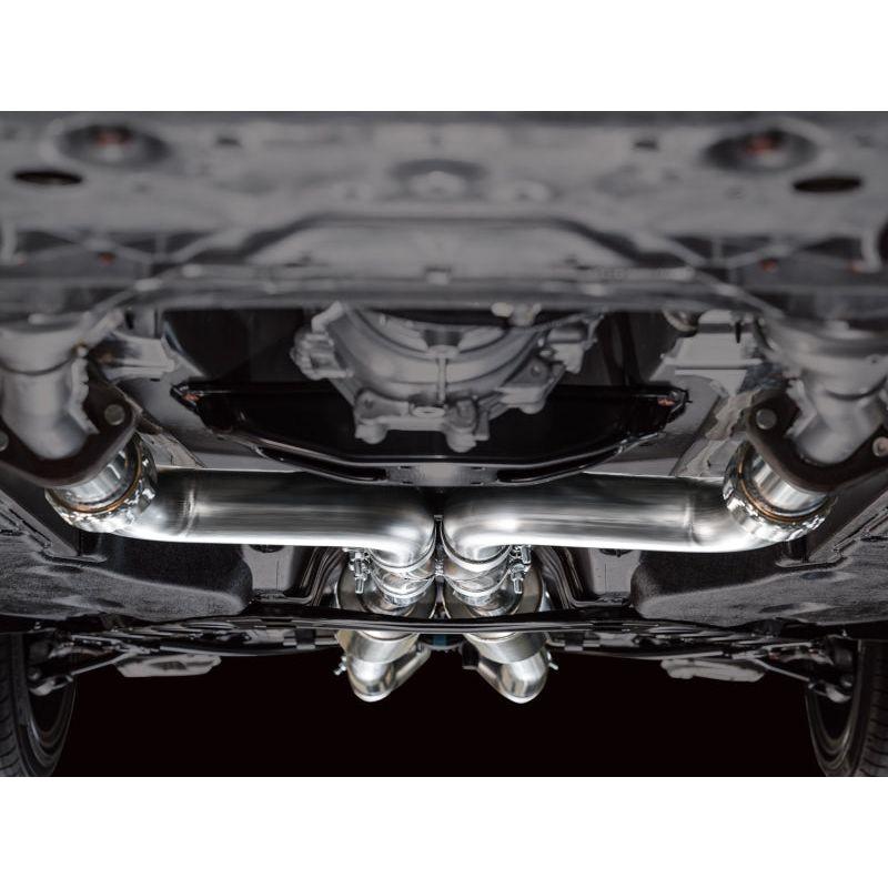 AWE 2023 Nissan Z RZ34 RWD Touring Edition Catback Exhaust System w/ Chrome Silver Tips NP Motorsports