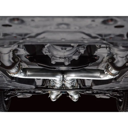 AWE 2023 Nissan Z RZ34 RWD Touring Edition Catback Exhaust System w/ Chrome Silver Tips NP Motorsports