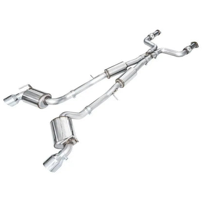 AWE 2023 Nissan Z RZ34 RWD Touring Edition Catback Exhaust System w/ Chrome Silver Tips NP Motorsports