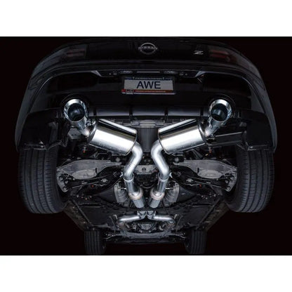 AWE 2023 Nissan Z RZ34 RWD Touring Edition Catback Exhaust System w/ Chrome Silver Tips NP Motorsports