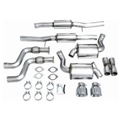 AWE 2023 Nissan Z RZ34 RWD Touring Edition Catback Exhaust System w/ Chrome Silver Tips NP Motorsports