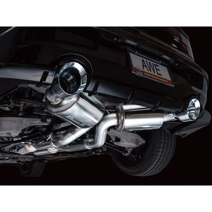 AWE 2023 Nissan Z RZ34 RWD Touring Edition Catback Exhaust System w/ Chrome Silver Tips NP Motorsports
