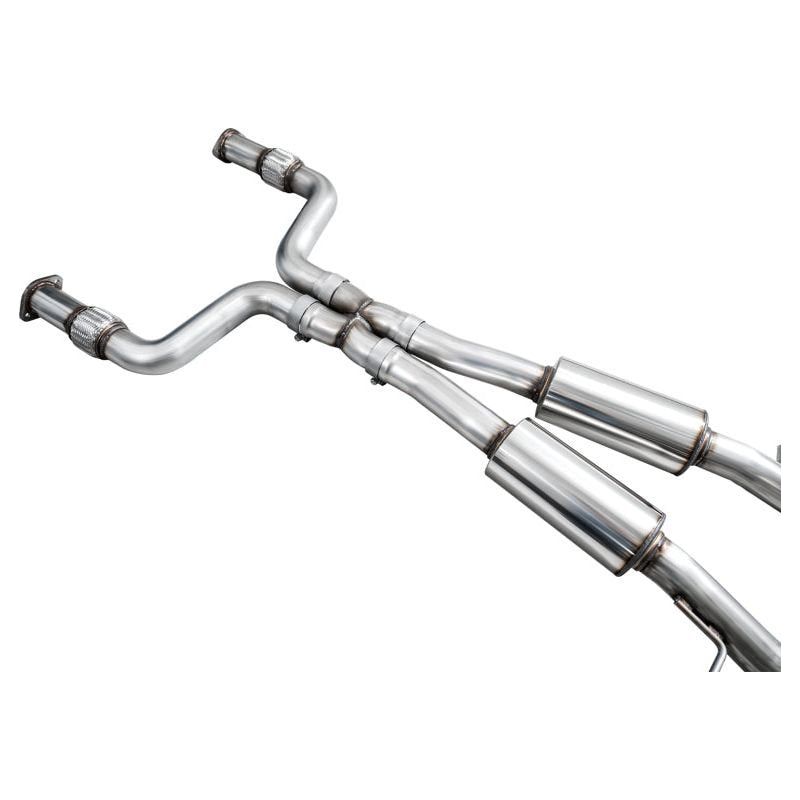 AWE 2023 Nissan Z RZ34 RWD Touring Edition Catback Exhaust System w/ Chrome Silver Tips NP Motorsports