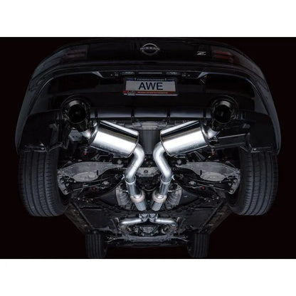 AWE 2023 Nissan Z RZ34 RWD Touring Edition Catback Exhaust System w/ Diamond Black Tips NP Motorsports