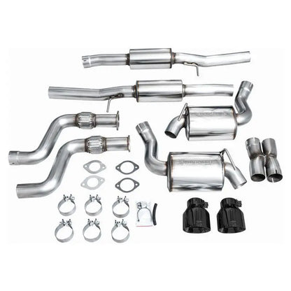 AWE 2023 Nissan Z RZ34 RWD Touring Edition Catback Exhaust System w/ Diamond Black Tips NP Motorsports