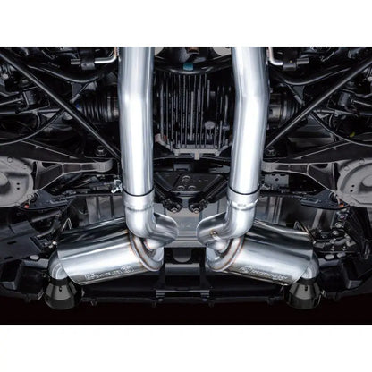 AWE 2023 Nissan Z RZ34 RWD Touring Edition Catback Exhaust System w/ Diamond Black Tips NP Motorsports