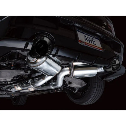 AWE 2023 Nissan Z RZ34 RWD Touring Edition Catback Exhaust System w/ Diamond Black Tips NP Motorsports