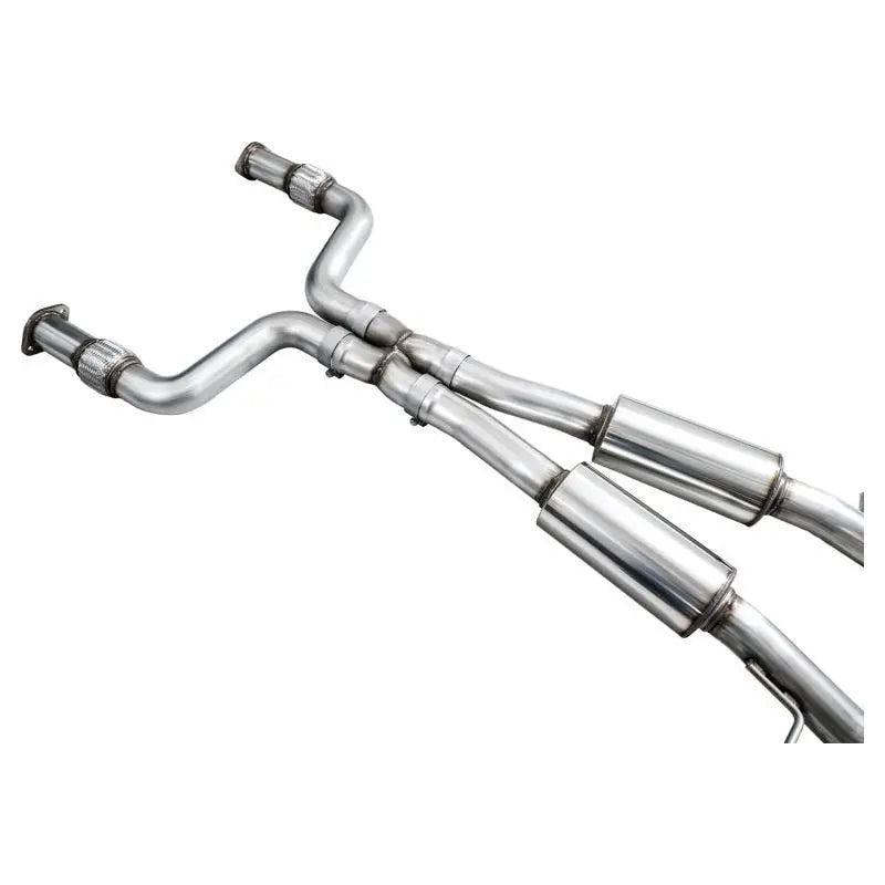 AWE 2023 Nissan Z RZ34 RWD Track Edition Catback Exhaust System w/ Chrome Silver Tips NP Motorsports
