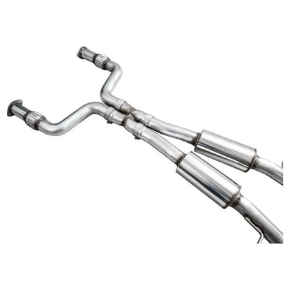 AWE 2023 Nissan Z RZ34 RWD Track Edition Catback Exhaust System w/ Chrome Silver Tips NP Motorsports