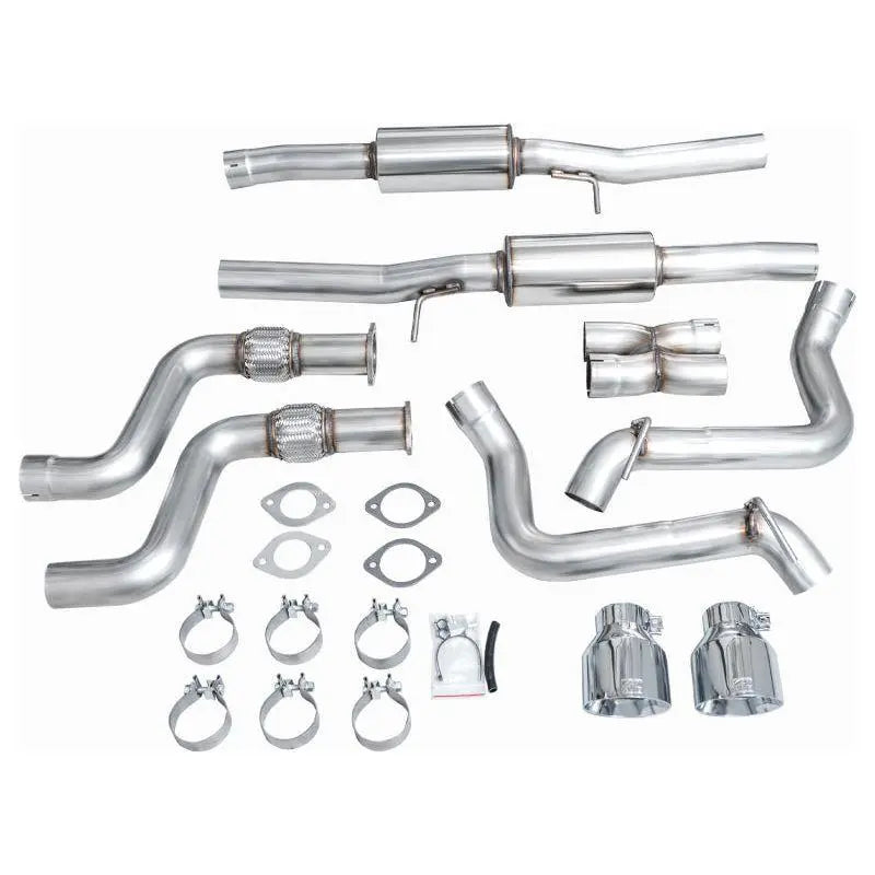 AWE 2023 Nissan Z RZ34 RWD Track Edition Catback Exhaust System w/ Chrome Silver Tips NP Motorsports
