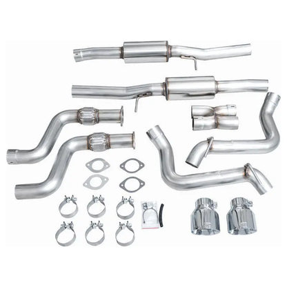 AWE 2023 Nissan Z RZ34 RWD Track Edition Catback Exhaust System w/ Chrome Silver Tips NP Motorsports