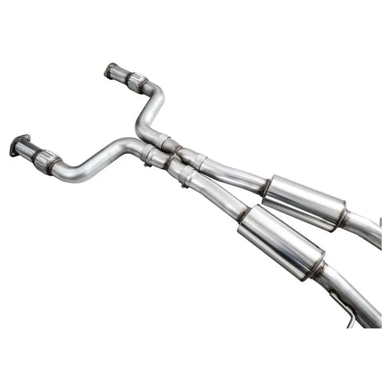 AWE 2023 Nissan Z RZ34 RWD Track Edition Catback Exhaust System w/ Chrome Silver Tips - Get it from Bo