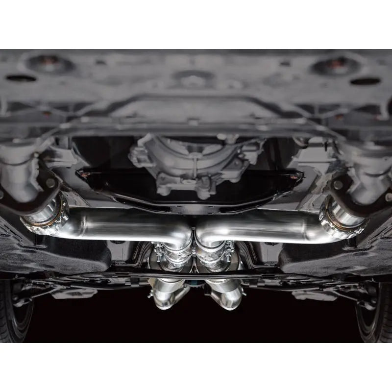 AWE 2023 Nissan Z RZ34 RWD Track Edition Catback Exhaust System w/ Chrome Silver Tips NP Motorsports