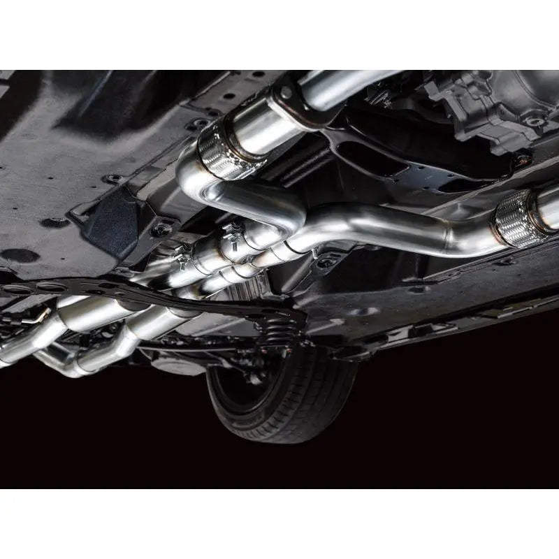 AWE 2023 Nissan Z RZ34 RWD Track Edition Catback Exhaust System w/ Chrome Silver Tips - Get it from Bo
