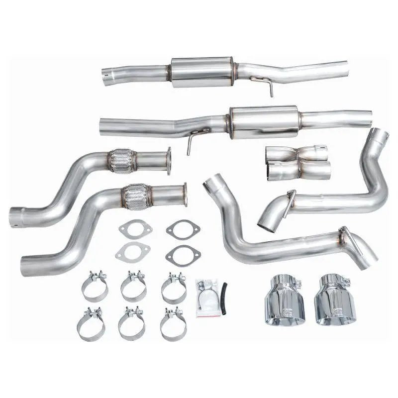 AWE 2023 Nissan Z RZ34 RWD Track Edition Catback Exhaust System w/ Chrome Silver Tips - Get it from Bo