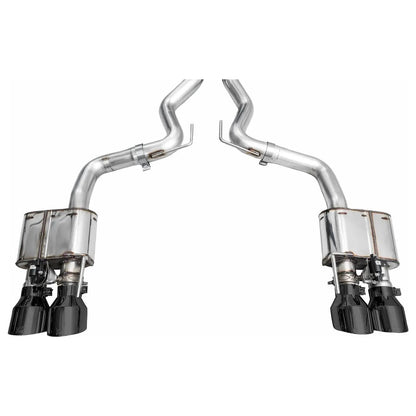 AWE 2024 Ford Mustang GT Fastback S650 RWD SwitchPath Catback Exhaust w/ Quad Diamond Black Tips - Get it from Bo