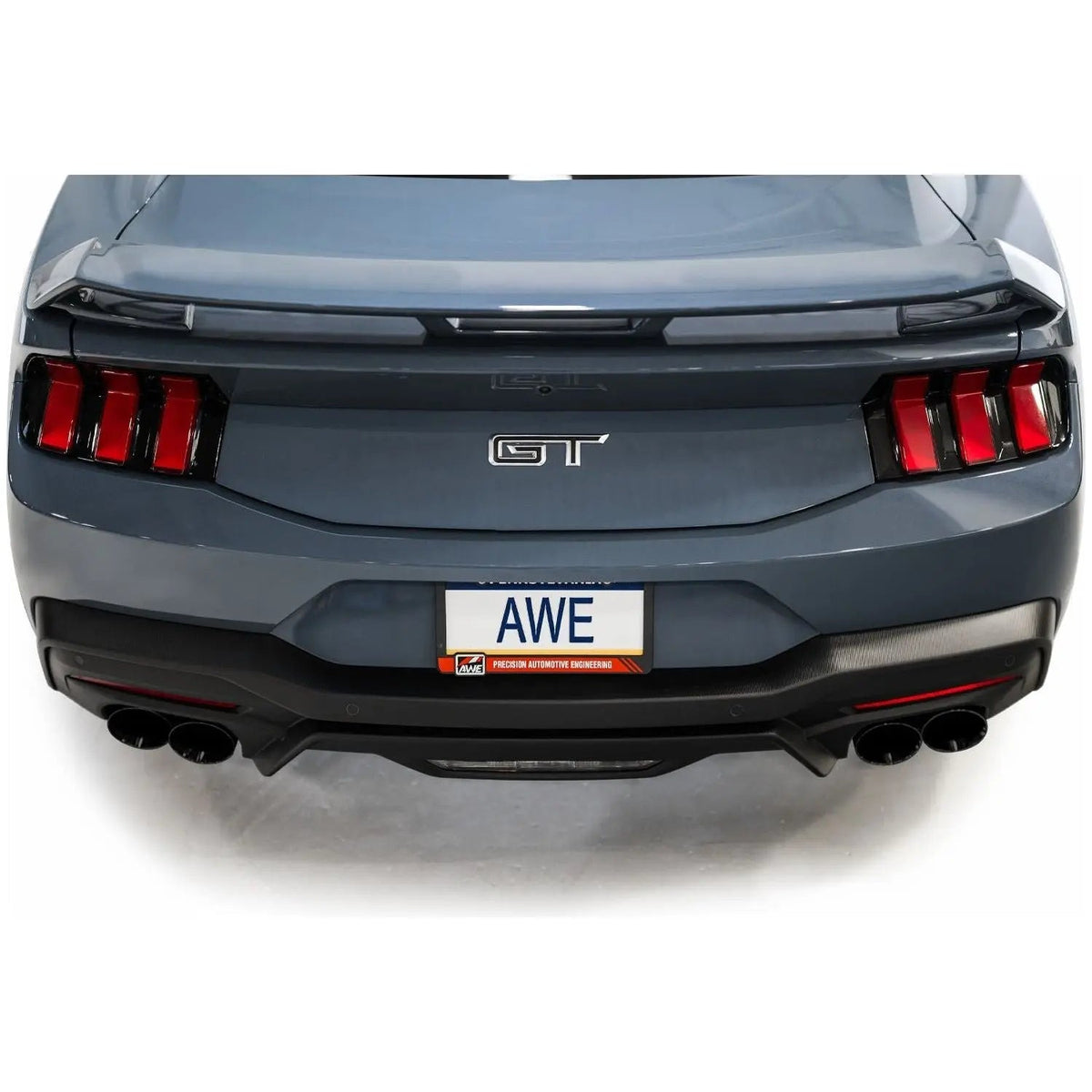 AWE 2024 Ford Mustang GT Fastback S650 RWD SwitchPath Catback Exhaust w/ Quad Diamond Black Tips - Get it from Bo